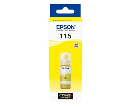 Cartucho de Tinta Original Epson T07D4 / 115 Amarillo 70ml ~ 6.200 Pages