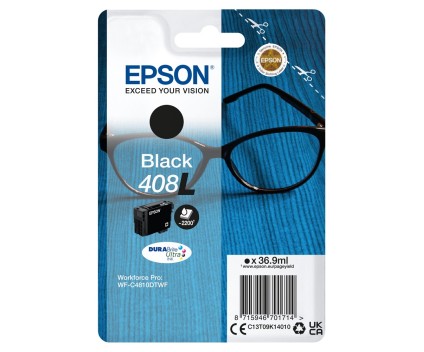 Cartucho de Tinta Original Epson T09K1 / 408 L Negro 36.9ml