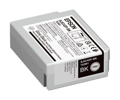 Cartucho de Tinta Original Epson SJIC42P / K Negro 50ml