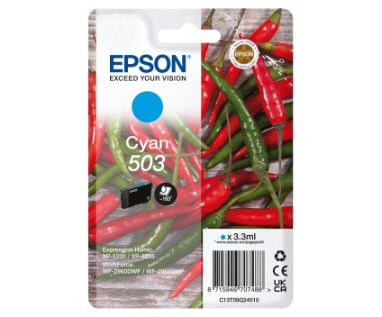 Cartucho de Tinta Original Epson T09Q2 / 503 Cyan 3.3ml ~ 165 Paginas