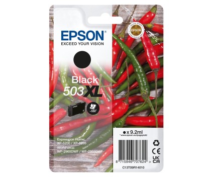 Cartucho de Tinta Original Epson T09R1 / 503 XL Negro 9.2ml ~ 550 Paginas