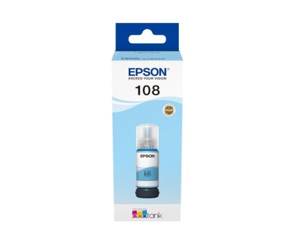 Cartucho de Tinta Original Epson T09C5 / 108 Cyan Claro 70ml ~ 2.100 Pages