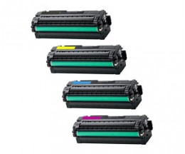 4 Cartuchos de Toneres Compatibles, HP 651A Negro + Cor ~ 13.500 / 16.000 Paginas