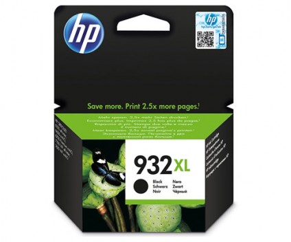 Cartucho de Tinta Original HP 932 XL Negro 22.5ml ~ 1.000 Paginas