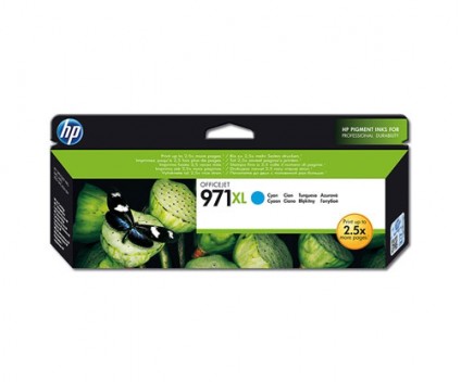 Cartucho de Tinta Original HP 971 XL Cyan 120ml ~ 6.600 Paginas