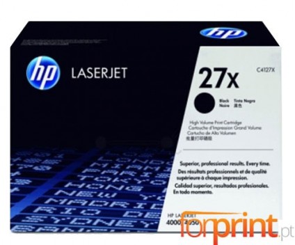 Cartucho de Toner Original HP 27X Negro ~ 10.000 Paginas
