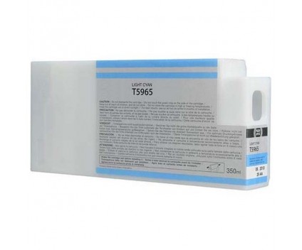 Cartucho de Tinta Compatible Epson T5965 Cyan Claro 350ml