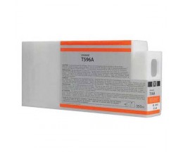 Cartucho de Tinta Compatible Epson T596A Laranja 350ml