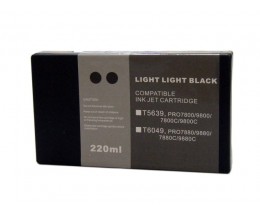 Cartucho de Tinta Compatible Epson T5639 Negro Ultra Light 220ml
