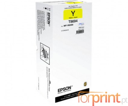 Cartucho de Tinta Original Epson T8694 Amarillo 735.2ml