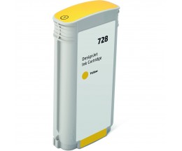 Cartucho de Tinta Compatible HP 728 Amarillo 130ml
