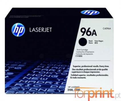 Cartucho de Toner Original HP 96A Negro ~ 5.000 Paginas