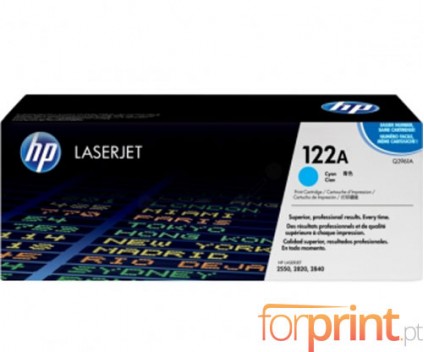 Cartucho de Toner Original HP 121A Cyan ~ 4.000 Paginas