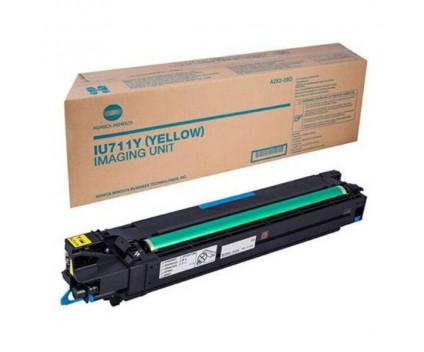 Tambor de imagen Original Konica Minolta IU 711 Y Amarillo ~ 155.000 Paginas