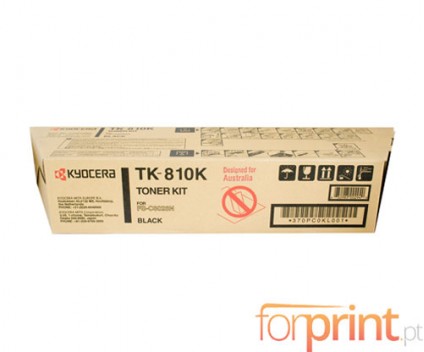 Cartucho de Toner Original Kyocera TK 810 K Negro ~ 20.000 Paginas
