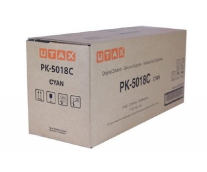 Cartucho de Toner Original Utax CK-5018 Cyan ~ 11.000 pages